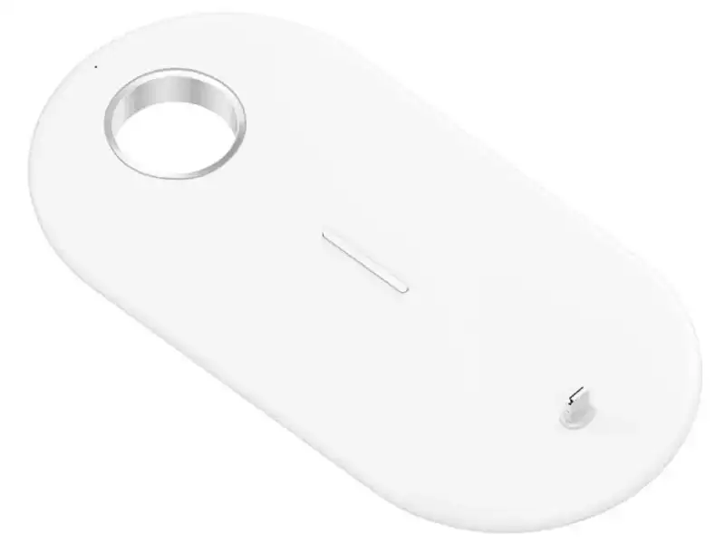 picture شارژر بی سیم سه کاره گوشی آیفون، اپل واچ و ایرپاد 3in1 wireless charging pad