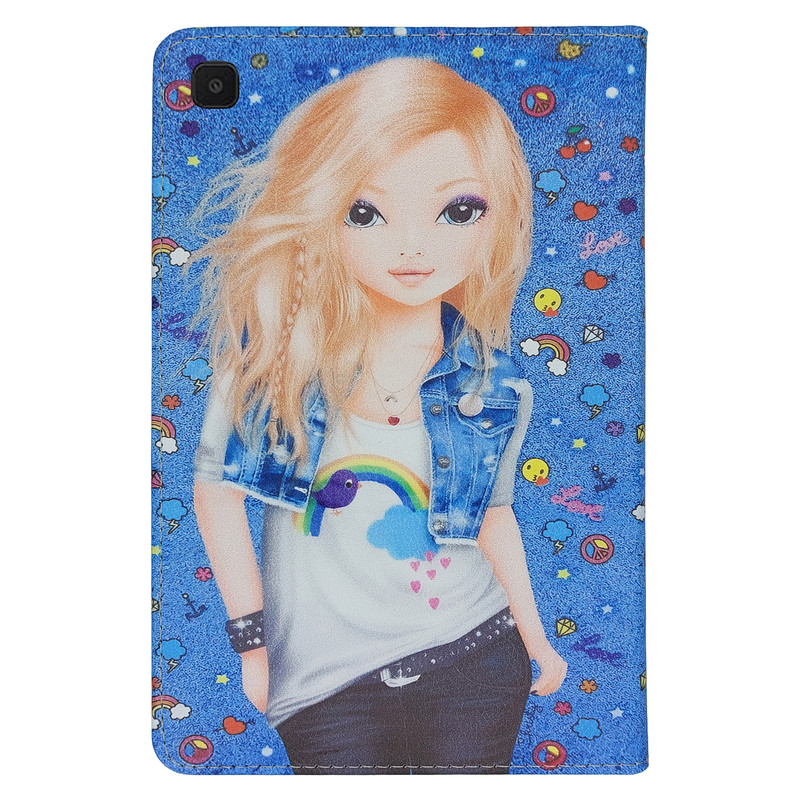 picture کیف کلاسوری مدل دختر رمانتیک کد TB320 مناسب برای تبلت سامسونگ Galaxy Tab A7 10.4 2020 / T505