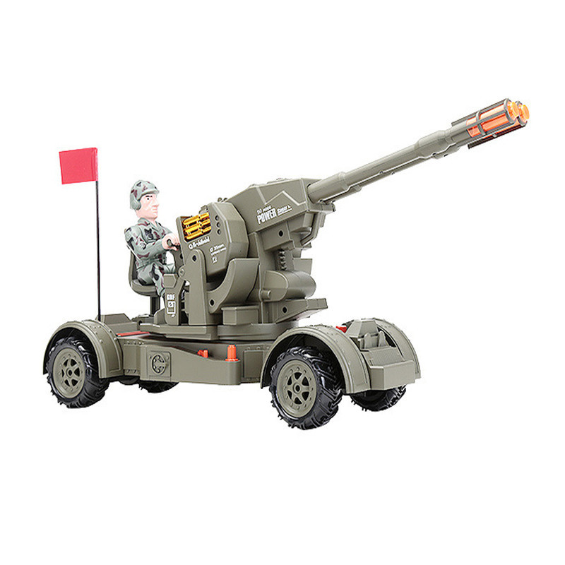 picture اسباب بازی جنگی مدل تانک ضد هوایی کنترلی شارژی