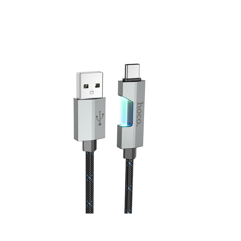 picture  کابل تبدیل USB به USB-C هوکو مدل U123  طول 1.2 متر