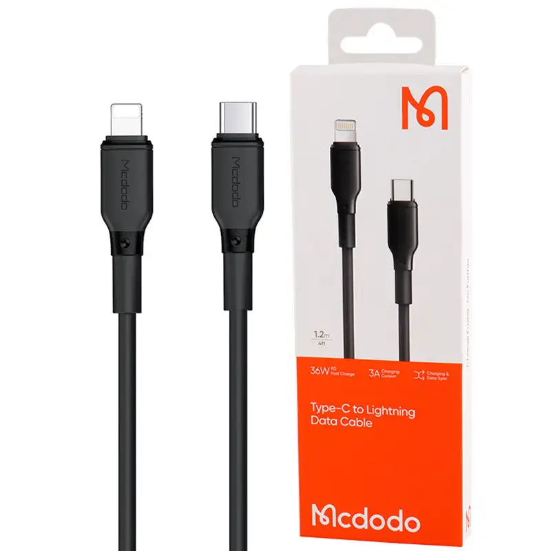 picture کابل تبدیل فست شارژ Mcdodo CA-729 Type-C To Lightning 3A PD 36W 1.2m