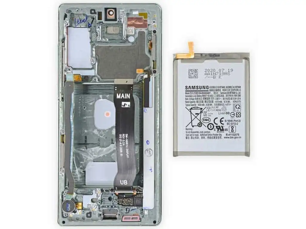 picture باتری اصلی گوشی گلکسی نوت 20 سامسونگ Samsung Galaxy Note 20 Battery EB-BN980ABY
