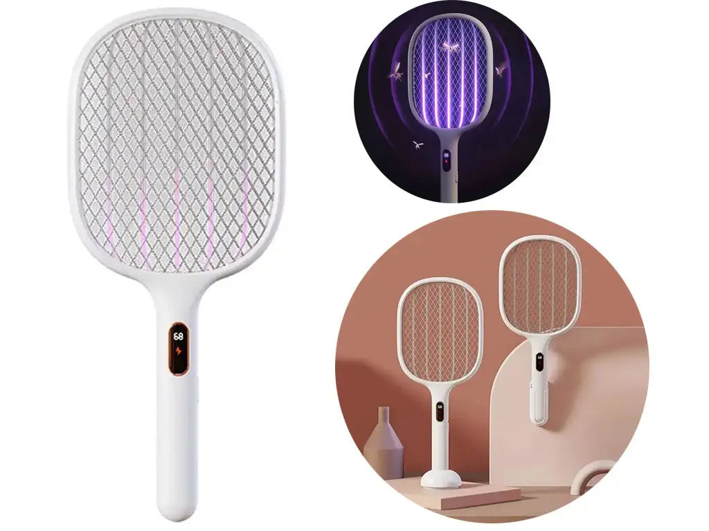 picture حشره کش برقی شیائومی Xiaomi Qualitell S1 Electric Mosquito Swatter Racket ZSS210903