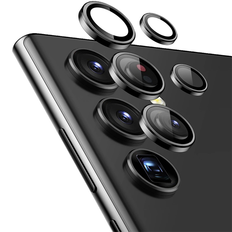 picture محافظ لنز دوربین بادیگارد مدل رینگی مناسب برای گوشی موبایل سامسونگ Galaxy S24 Ultra