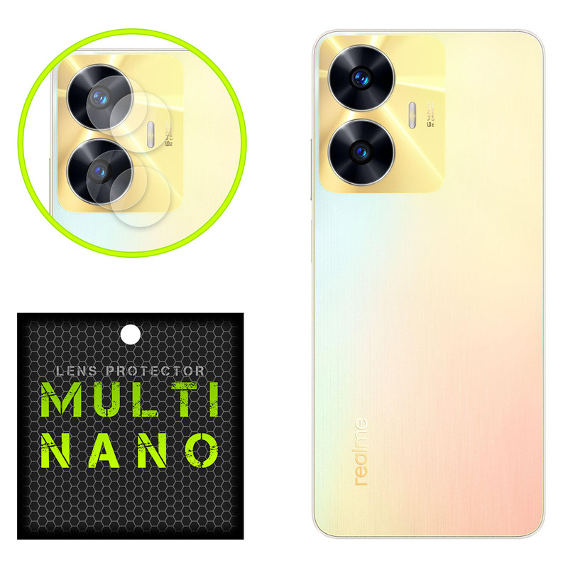 picture محافظ لنز دوربین مولتی نانو مدل X-L2N مناسب برای گوشی موبایل ریلمی C55 بسته دو عددی