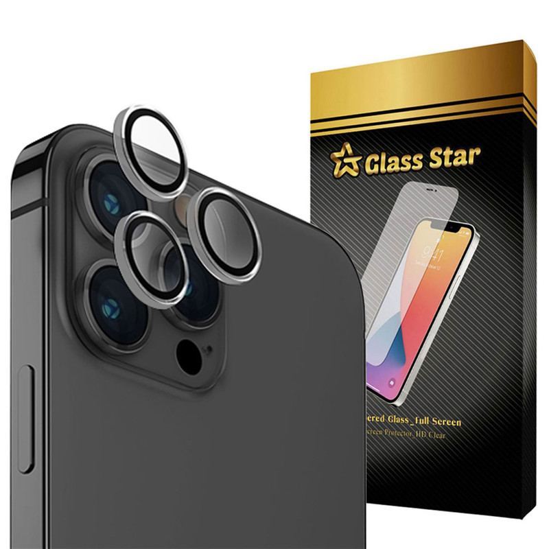 picture محافظ لنز دوربین گلس استار مدل RINIPS مناسب برای گوشی موبایل اپل iPhone 15 Pro Max