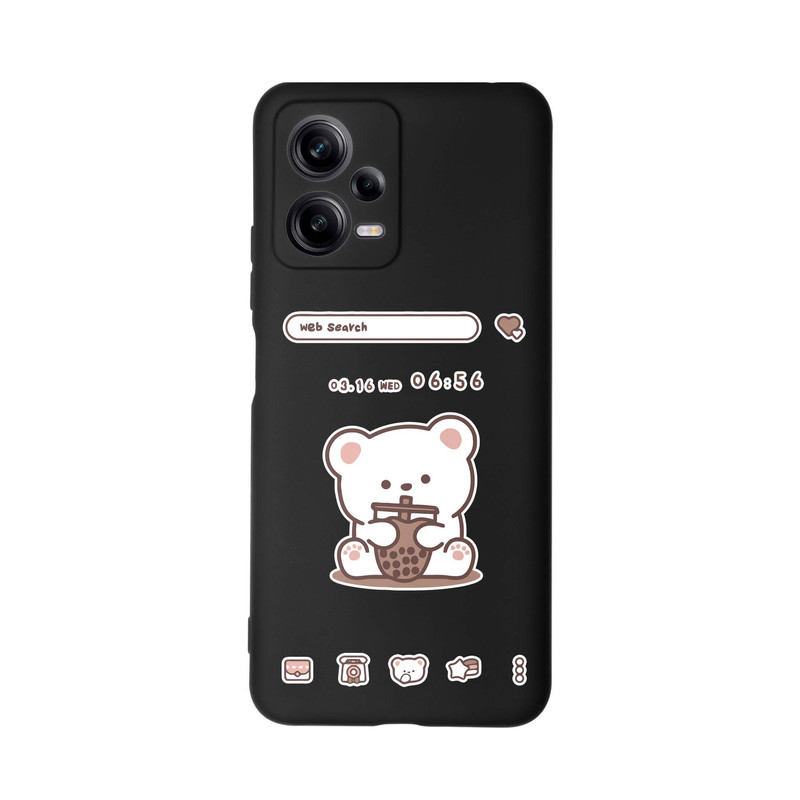 picture کاور قاب گارد طرح خرس اسموتی کد m4966 مناسب برای گوشی موبایل شیائومی Redmi Note 12 Pro 5G