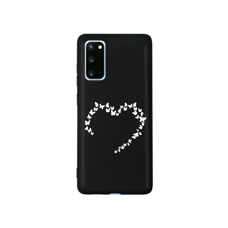 picture کاور قاب گارد طرح قلب پروانه ای کد s8527 مناسب برای گوشی موبایل سامسونگ Galaxy S20 FE / S20 FE 5G