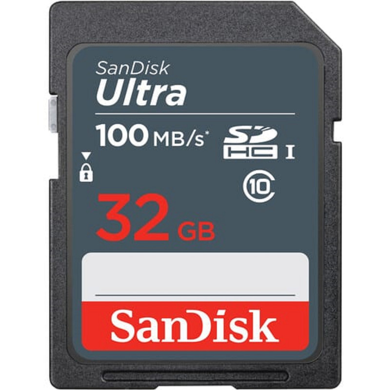 picture کارت حافظه مدل Ultra کلاس 10 استاندارد UHS-I U1 سرعت 100MBps ظرفیت 32 گیگابایت