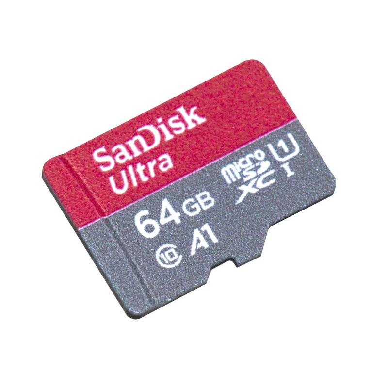 picture کارت حافظه microSD سن دیسک مدل Ultra A1 کلاس 10 استاندارد 1-UHS سرعت 100MBps ظرفیت 64 گیگابایت
