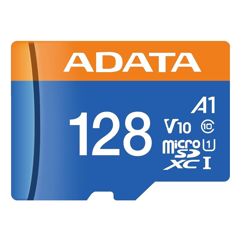 picture کارت حافظه microSDXC ای دیتا مدل Premier V10 A1 کلاس 10 استاندارد UHS-I سرعت 100MBps ظرفیت 128 گیگابایت