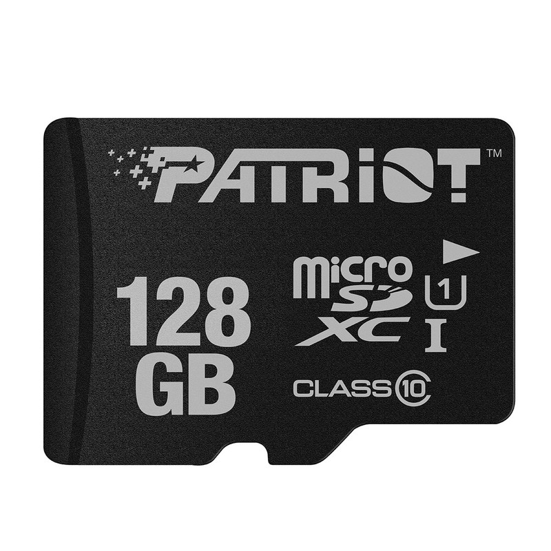 picture کارت حافظه microSDXC پتریوت مدل LX کلاس 10 استاندارد UHS-I U1سرعت 80MBps ظرفیت 128 گیگابایت 