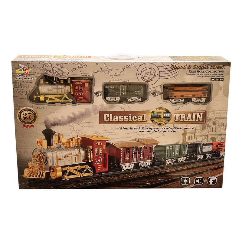 picture قطار بازی مدل classical train