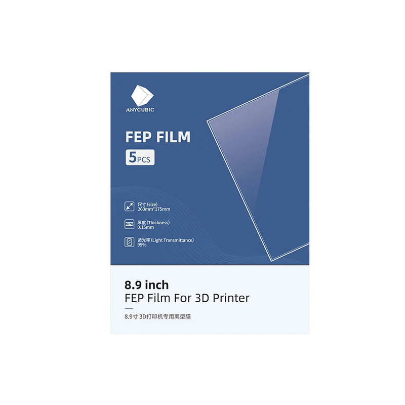 picture فیلم FEP پرینتر سه‌ بعدی انی کیوبیک مدل 6k بسته 5 عددی