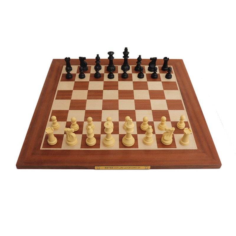 picture صفحه و مهره شطرنج مدل کژوال