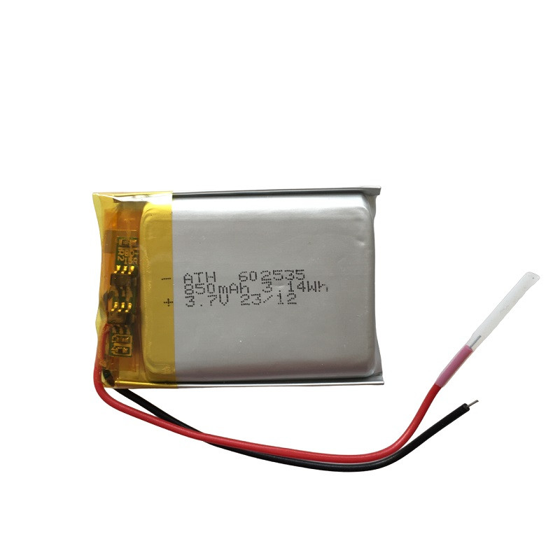 picture باتری لیتیومی مدل 602535 ظرفیت 850 میلی آمپر ساعت