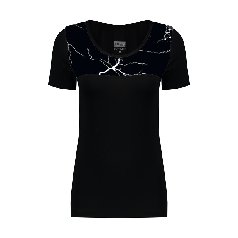 picture تی شرت آستین کوتاه ورزشی زنانه مدل  710109