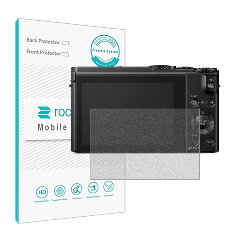 picture محافظ صفحه نمایش دوربین مات راک اسپیس مدل HyMTT مناسب برای دوربین عکاسی پاناسونیک DMC LX10