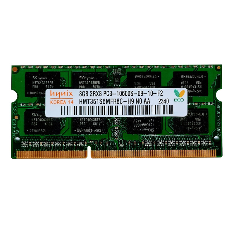 picture رم لپ تاپ DDR3 تک کاناله 1600 مگاهرتز CL11 هاینیکس مدل PC3-10600S ظرفیت 8 گیگابایت