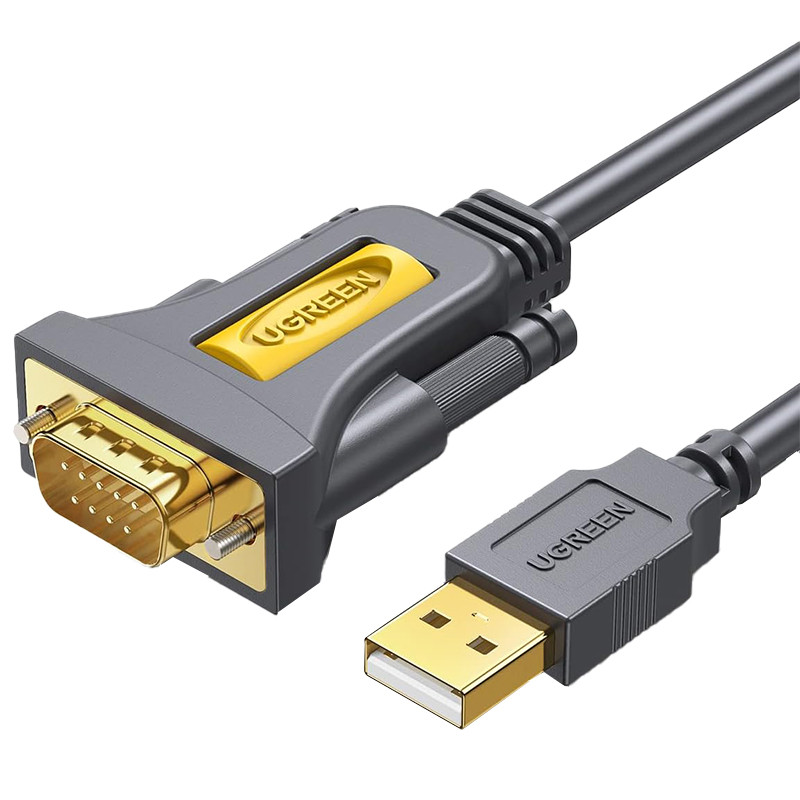 picture کابل تبدیل USB به DB9-RS232 یوگرین مدل CR107-20218 طول 1 متر