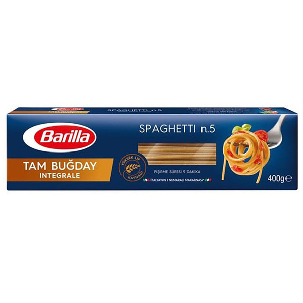 picture اسپاگتی قطر n.5 سبوس دار INTEGRALE باریلا - 400 گرم