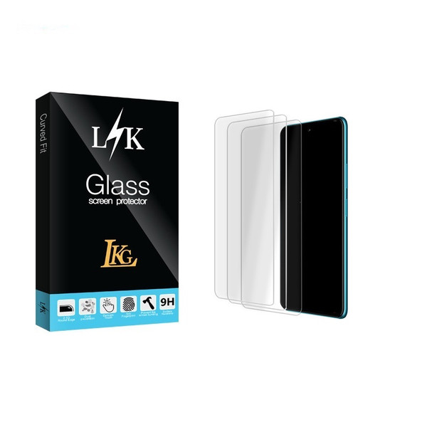 محافظ صفحه نمایش شیشه ای ال کا جی مدل LK Glass  مناسب برای گوشی موبایل سامسونگ Galaxy A51 5G \ A52 5G \ A53 5G \ M31s \ S20 FE \ S21 FE \ A52s \ A53s بسته سه عددی 3765469