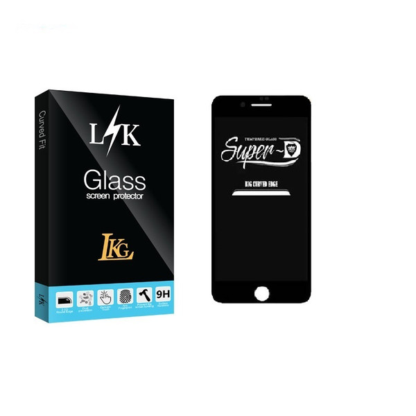محافظ صفحه نمایش شیشه ای ال کا جی مدل Super-D مناسب برای گوشی موبایل اپل iPhone 7 / 8 / SE 2020 / SE 2022 3771591
