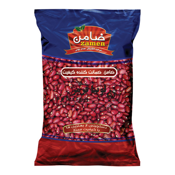 picture لوبیا قرمز ایرانی ضامن - 900 گرم