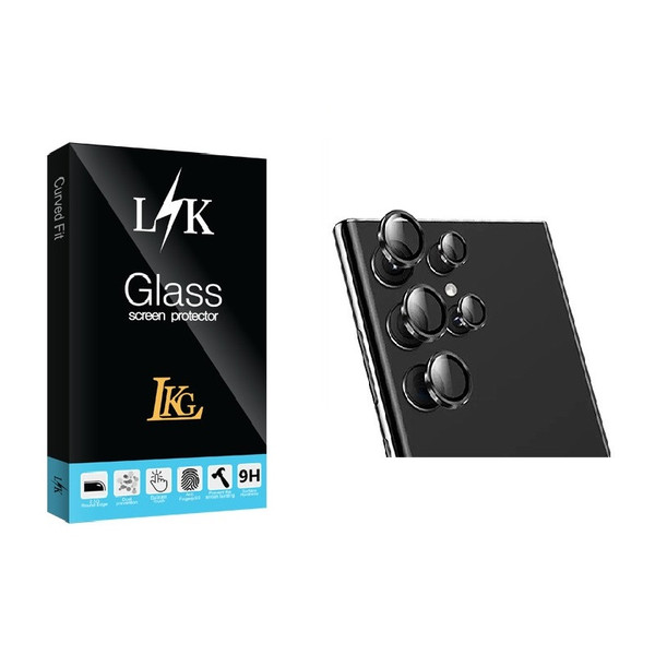 محافظ لنز دوربین رینگی ال کا جی مدل LK مناسب برای گوشی موبایل سامسونگ Galaxy S23 Ultra 3864532