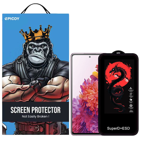 محافظ صفحه نمایش اپیکوی مدل Dragon ESD مناسب برای گوشی موبایل سامسونگ Galaxy A53/ A52/ A52s/ A51/ S20 FE/ M31s 4058817