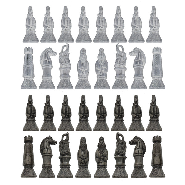 picture مهره شطرنج مدل سنگی مجسمه ای