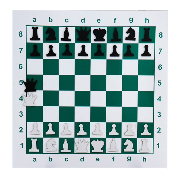picture تابلو آموزش شطرنج مدل کلاسیک کد A13