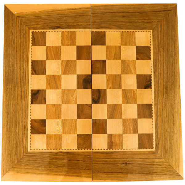 picture شطرنج مدل چوب گردو کد 50MQ