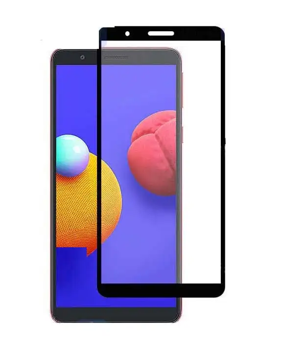picture محافظ صفحه نمایش تمام چسب مناسب برای گوشی سامسونگ Galaxy A01 Core