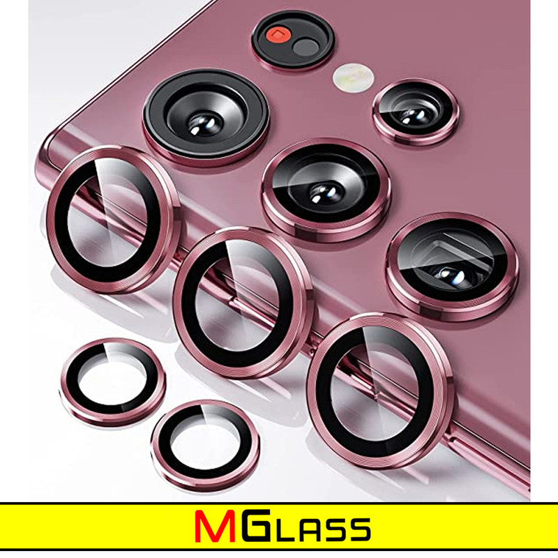 picture محافظ لنز دوربین ام‌گلس مدل Ring Metal مناسب برای گوشی موبایل سامسونگ Galaxy S23 Ultra