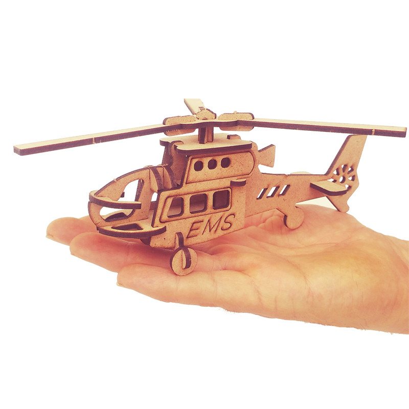 picture ساختنی مدل مینی هلیکوپتر امداد