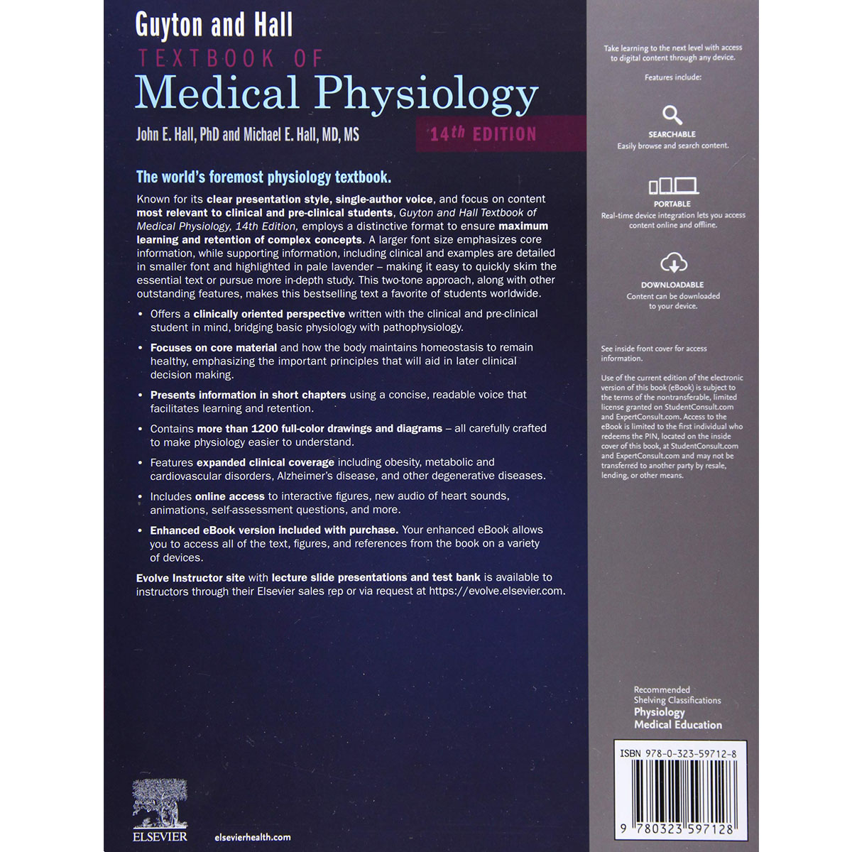 picture کتاب Guyton and hall textbook of medical physiology اثرjohn E.hall michael E.hall انتشارات الزویر