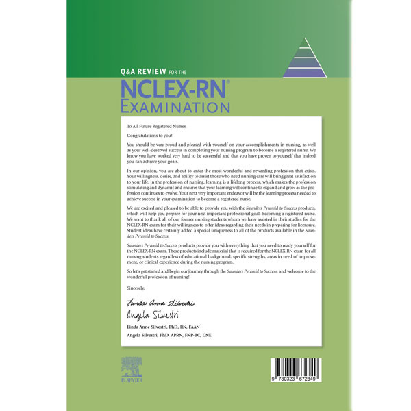picture کتاب Saunders Q&A Review for the NCLEX-RN(R) Examination اثر Linda Anne Silvestry انتشارات الزویر