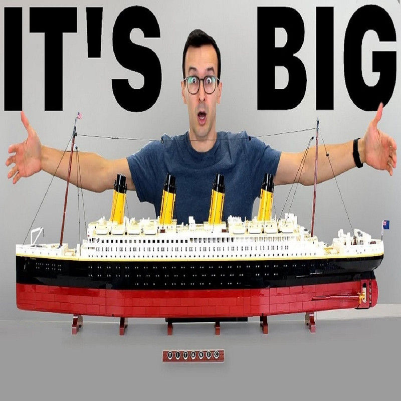 picture ساختنی مدل کشتی تایتانیک