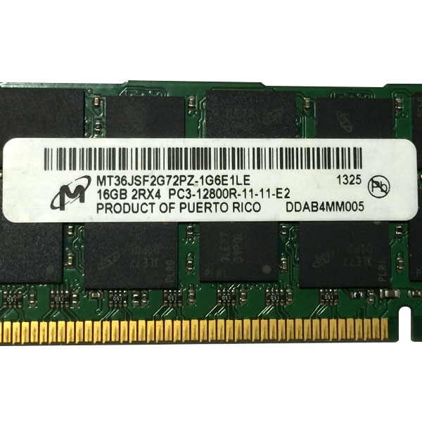 picture رم سرور DDR3 تک کاناله 1600مگاهرتز اچ پی مدل 12800R ظرفیت  16 گیگابایت