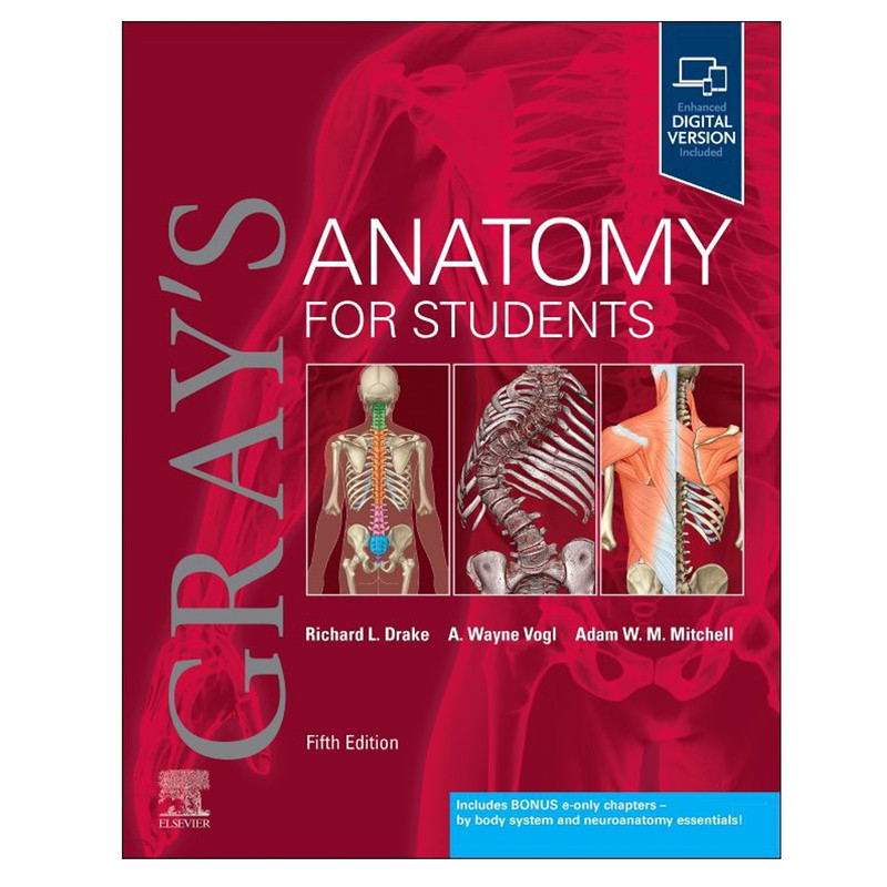 picture کتاب Grays anatomy for students, 5th edition اثر Richard drake انتشارات یکتامان
