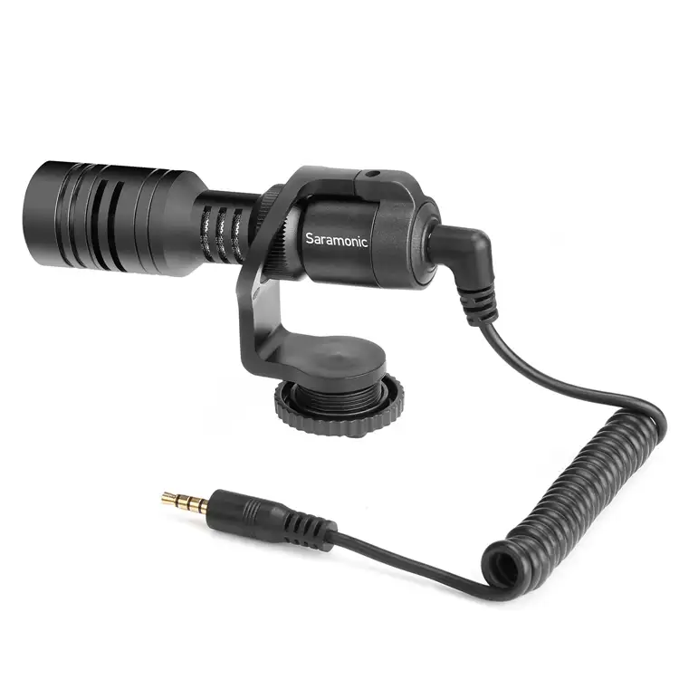 picture میکروفن دوربین سارامونیک مدل Saramonic Camera-Mountable Shotgun Microphone Vmic Mini