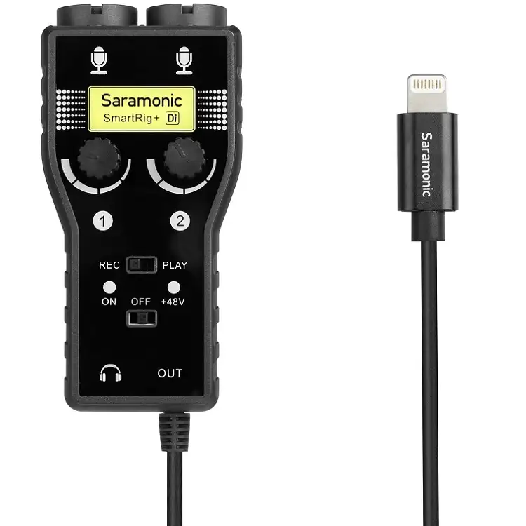 picture رابط صوتی سارامونیک مدل Saramonic Two Channel Audio Interface SmartRig+ Di