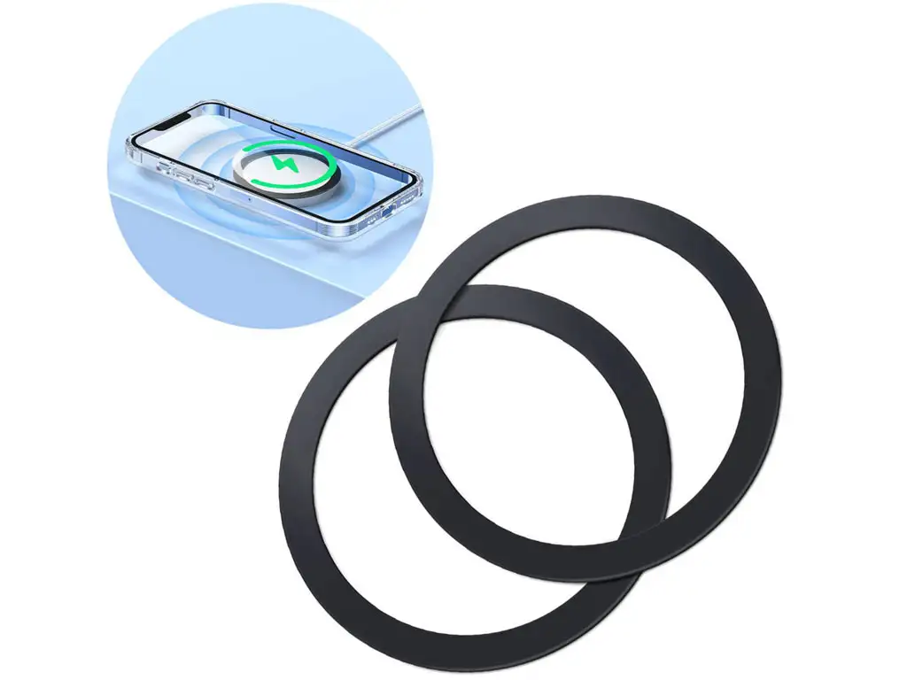 picture حلقه مغناطیسی فلزی دو عددی جویروم Joyroom metal magnetic ring for smartphone JR-Mag-M3