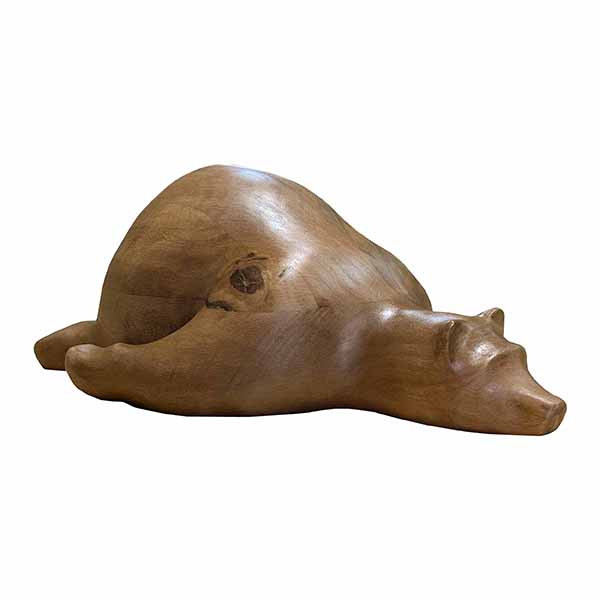 picture مجسمه چوبی تولیکا مدل خرس