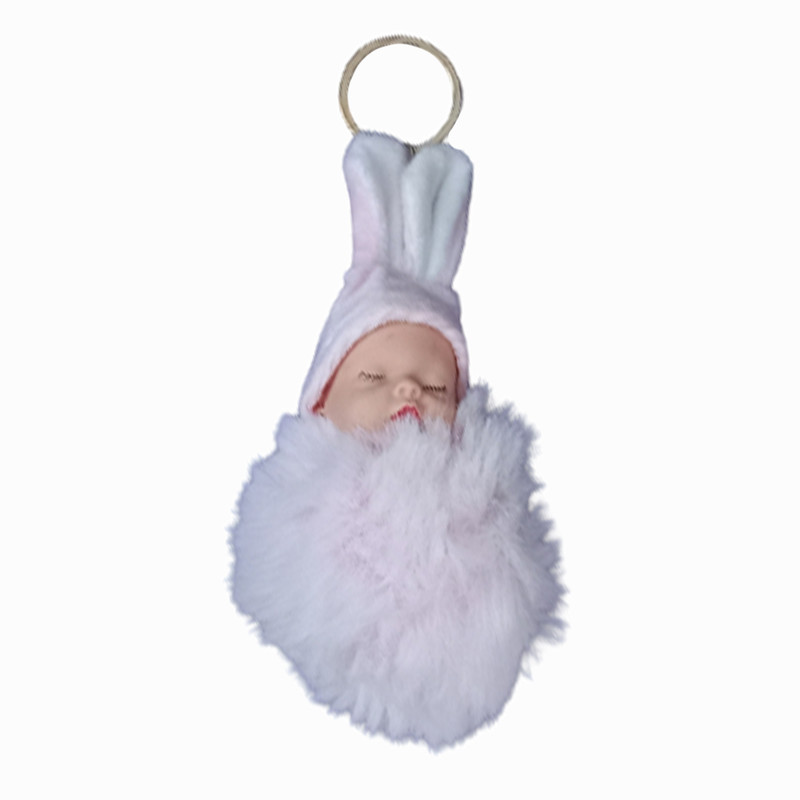 picture آویز عروسکی مدل نوزاد لباس خرگوشی