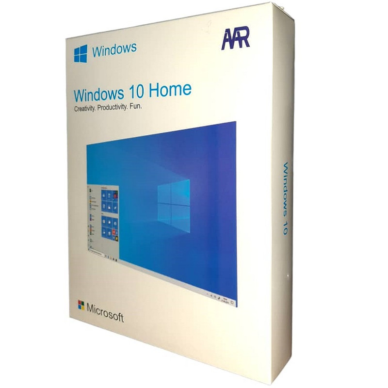 picture سیستم عامل ویندوز 10 نسخه Home - لایسنس  FULL RETAIL - نشر آورکام