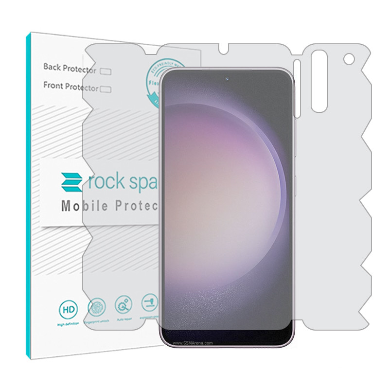 picture محافظ صفحه نمایش شفاف راک اسپیس مدل HyGEL مناسب برای گوشی موبایل سامسونگ Galaxy S23