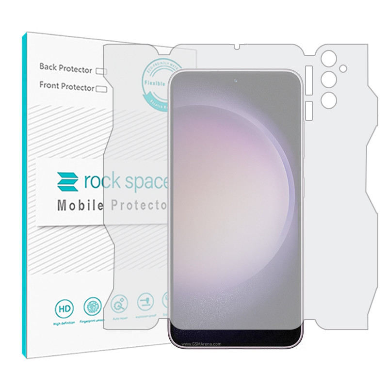 picture محافظ پشت گوشی شفاف راک اسپیس مدل HyGEL مناسب برای گوشی موبایل سامسونگ Galaxy S23
