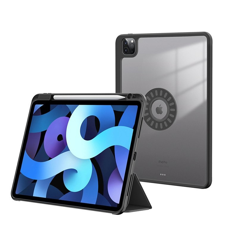 picture کیف کلاسوری ریمکس مدل GL-85 مناسب برای تبلت اپل iPad pro 12.9 2020/2021 به همراه گارد